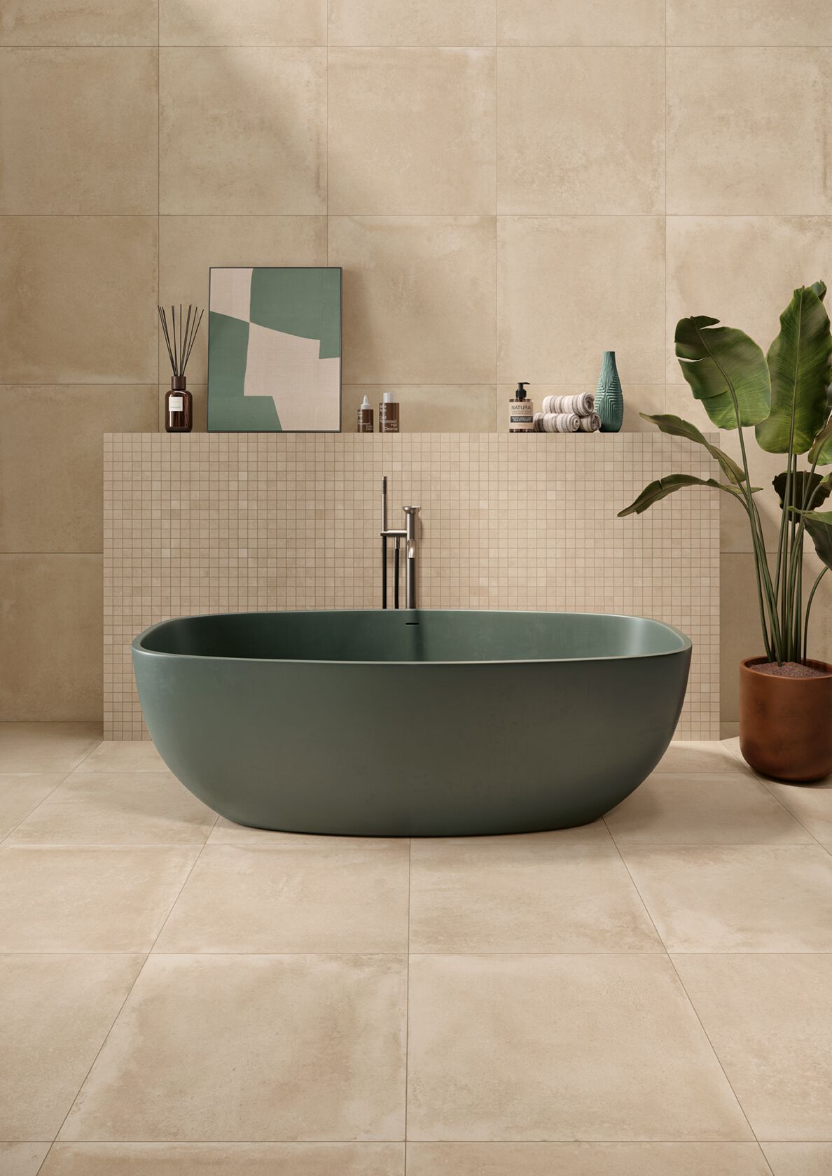 Пол / керамогранит с эффектом цемента Love Tiles Legacy ARCH-00088341 - Вид №4