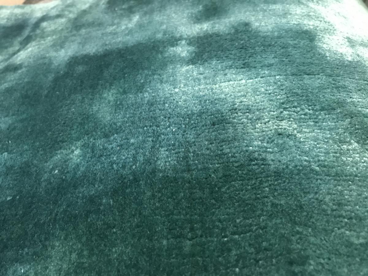 052647 Ковер бирюзовый 300/200 NOW CARPETS Basic Bamboo Silk 