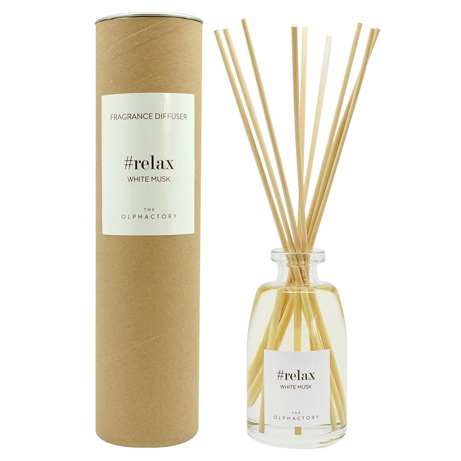 Диффузор ароматический The Olphactory Relax "Белый мускус" 250 мл AMBIENTAIR  00-3895035 Белый  - Вид №4