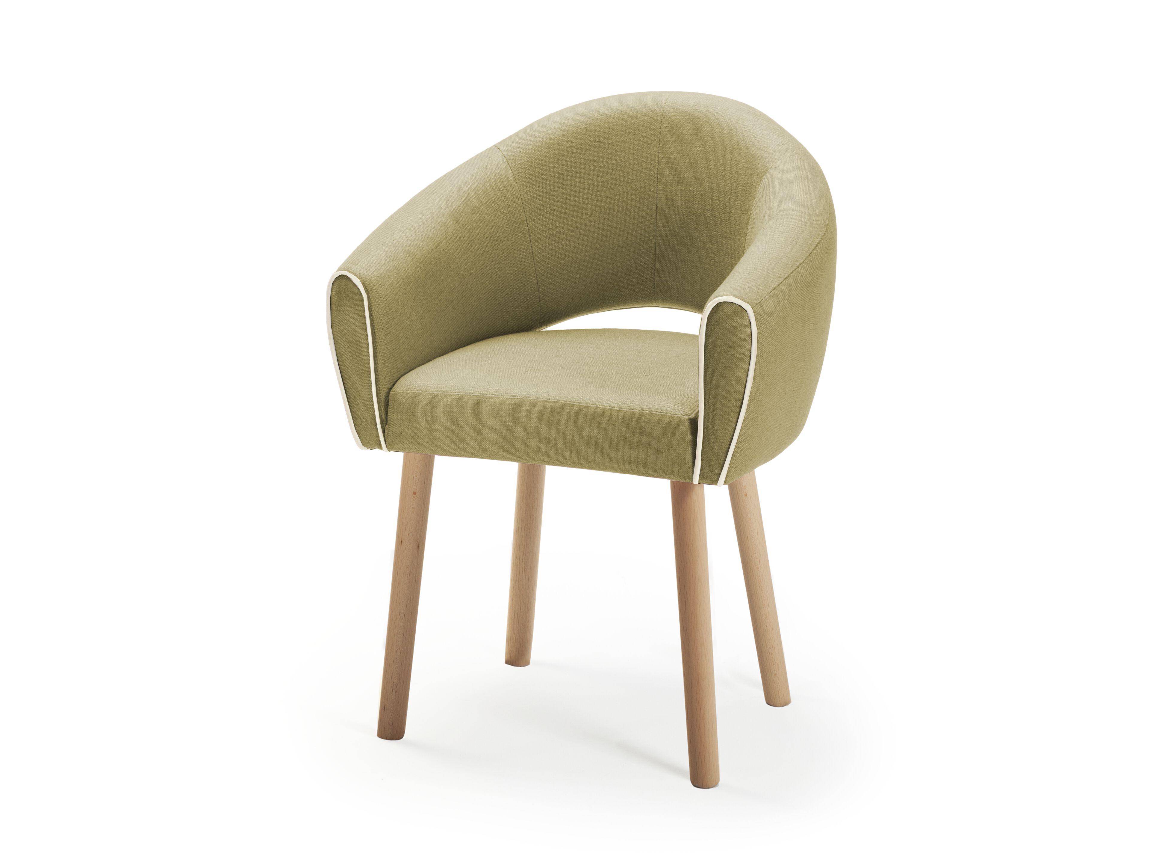 Мягкий тканевый стул с подлокотниками Mambo Unlimited Ideas Grace ARCH-00024971