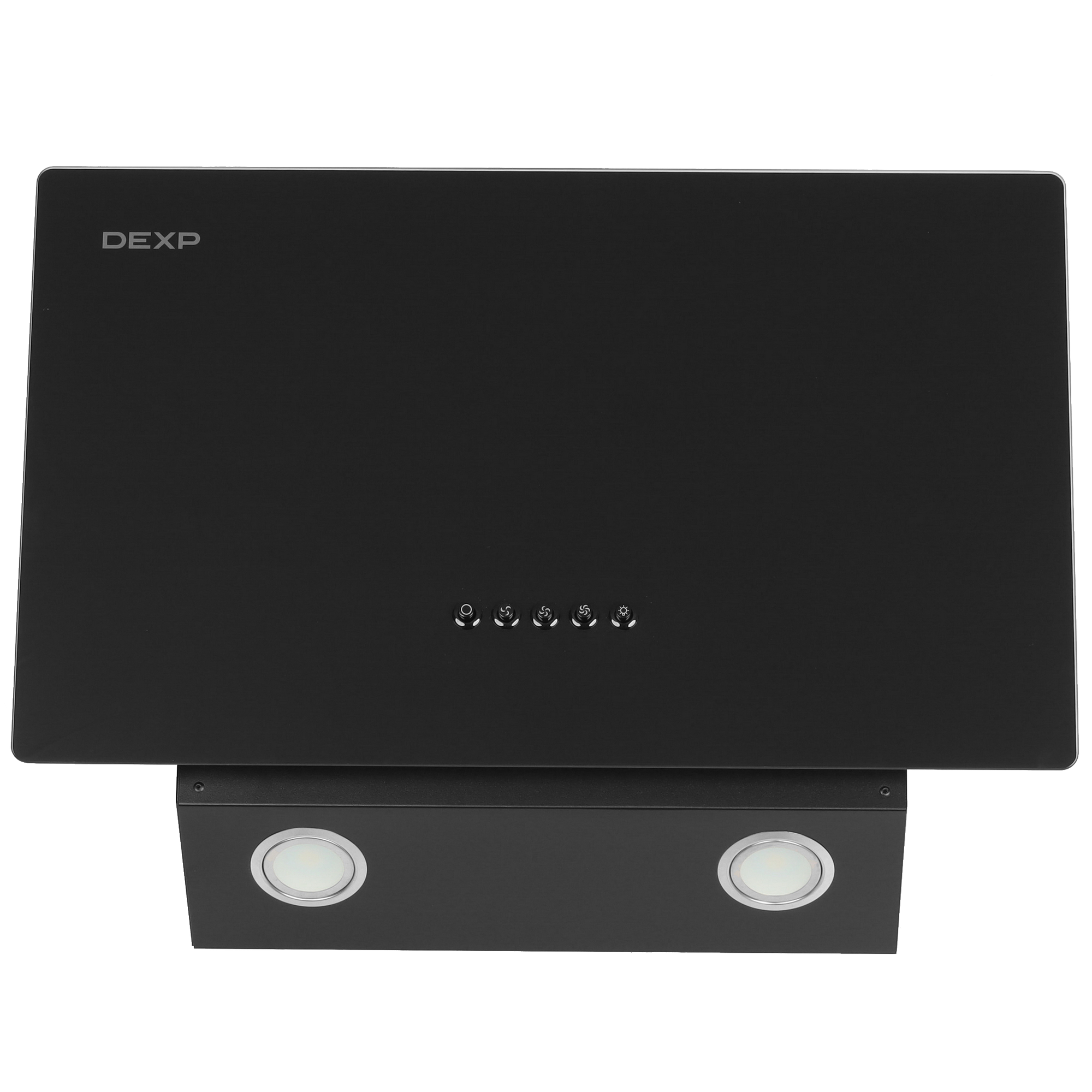 9089100 Вытяжка наклонная DEXP SC60B-650 черный/черный STDN-0107640 - Вид №1