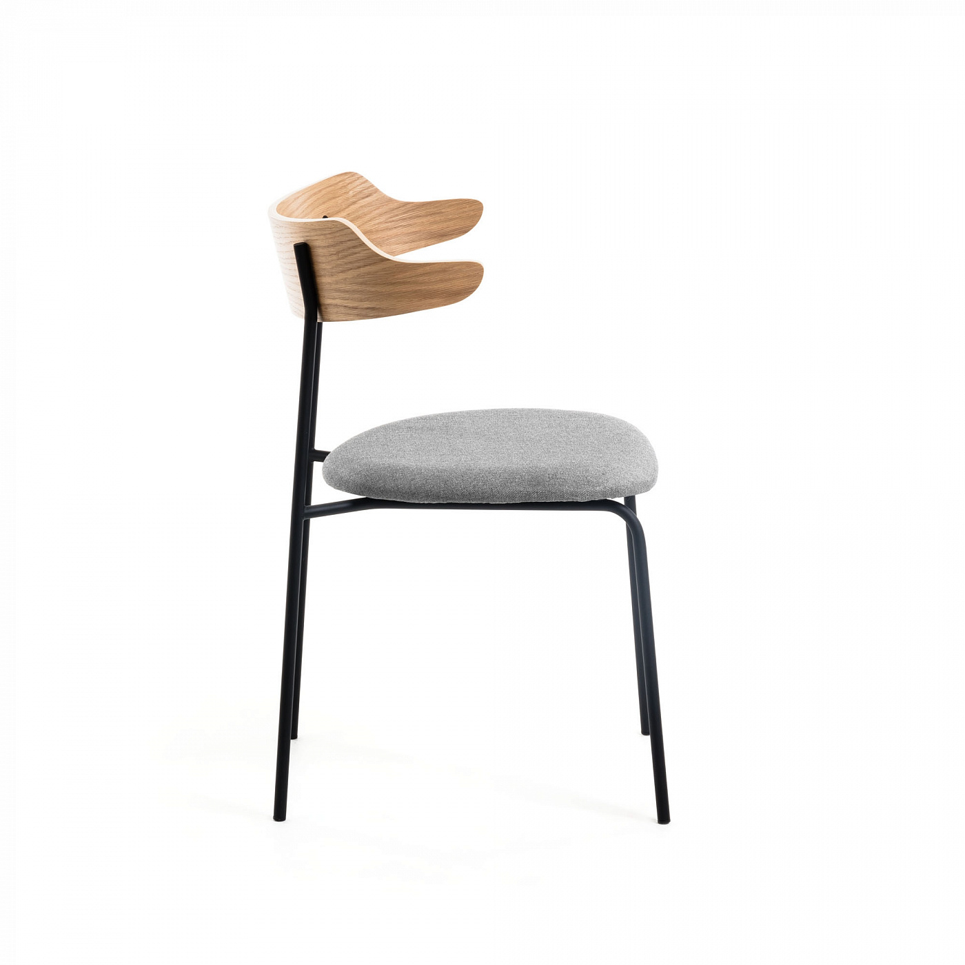 070183 Стул серый La Forma Olympia