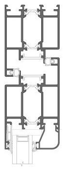 Twin Systems Алюминиевые профили для распашных дверей с терморазрывом sun-id-1347959 - Вид №1