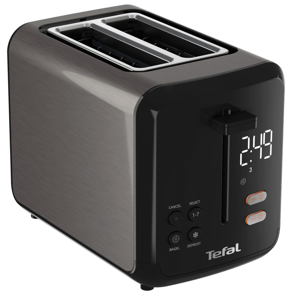 9225082 Тостер Tefal Ultimate Digital Control Panel TT3228E0 черный STDN-0021936