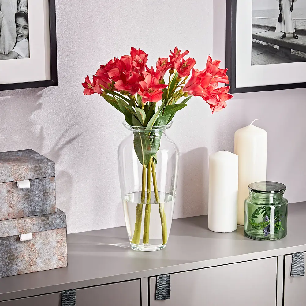 Ваза Santreyd Мальвина - стеклянная элегантность для цветочных композиций 82223423 STLM-0022303