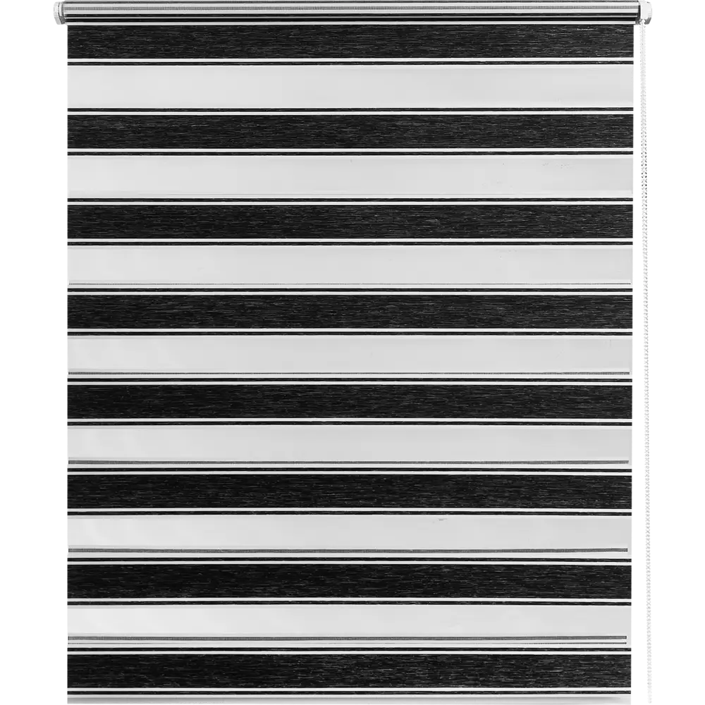 Штора рулонная день-ночь Дэли 80x160 см серая MIAMOZA STLM-2164644