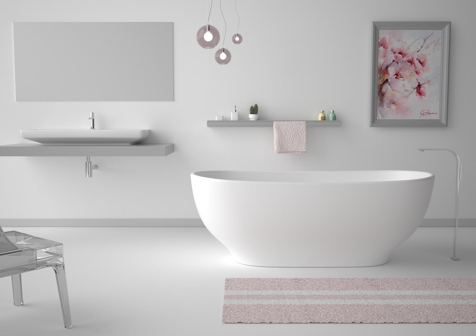 VAMO17 Акриловая ванна отдельностоящая GSG CERAMIC Moon - Вид №1