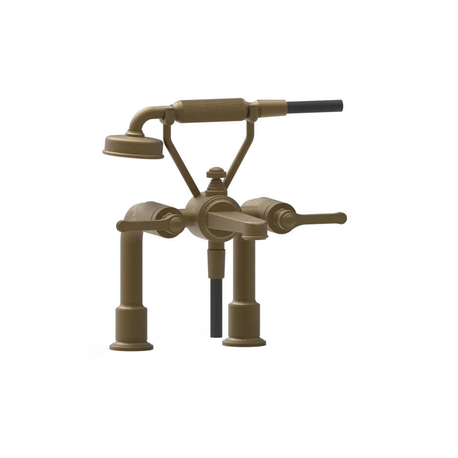 Смеситель для ванны 65115 713 Gessi Venti20 СТАРИННАЯ ЛАТУНЬ 65115713