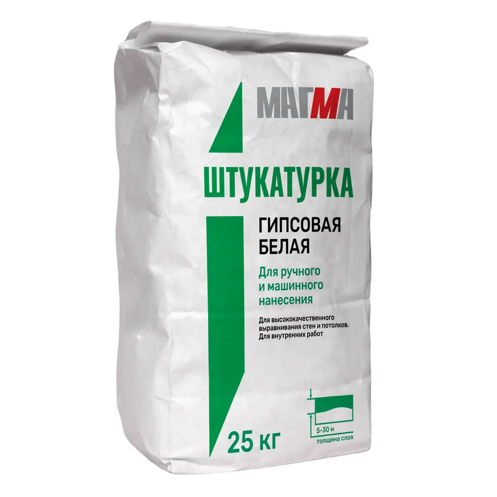Штукатурка гипсовая Магма 25 кг Std STLM-2138139