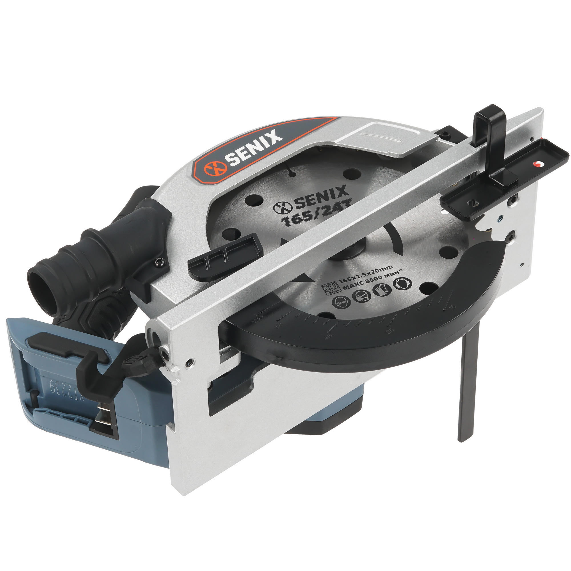 Пила дисковая SENIX PSCX2-M5-EU 20 Volt Max X2 9070113 STDN-0001238 - Вид №6