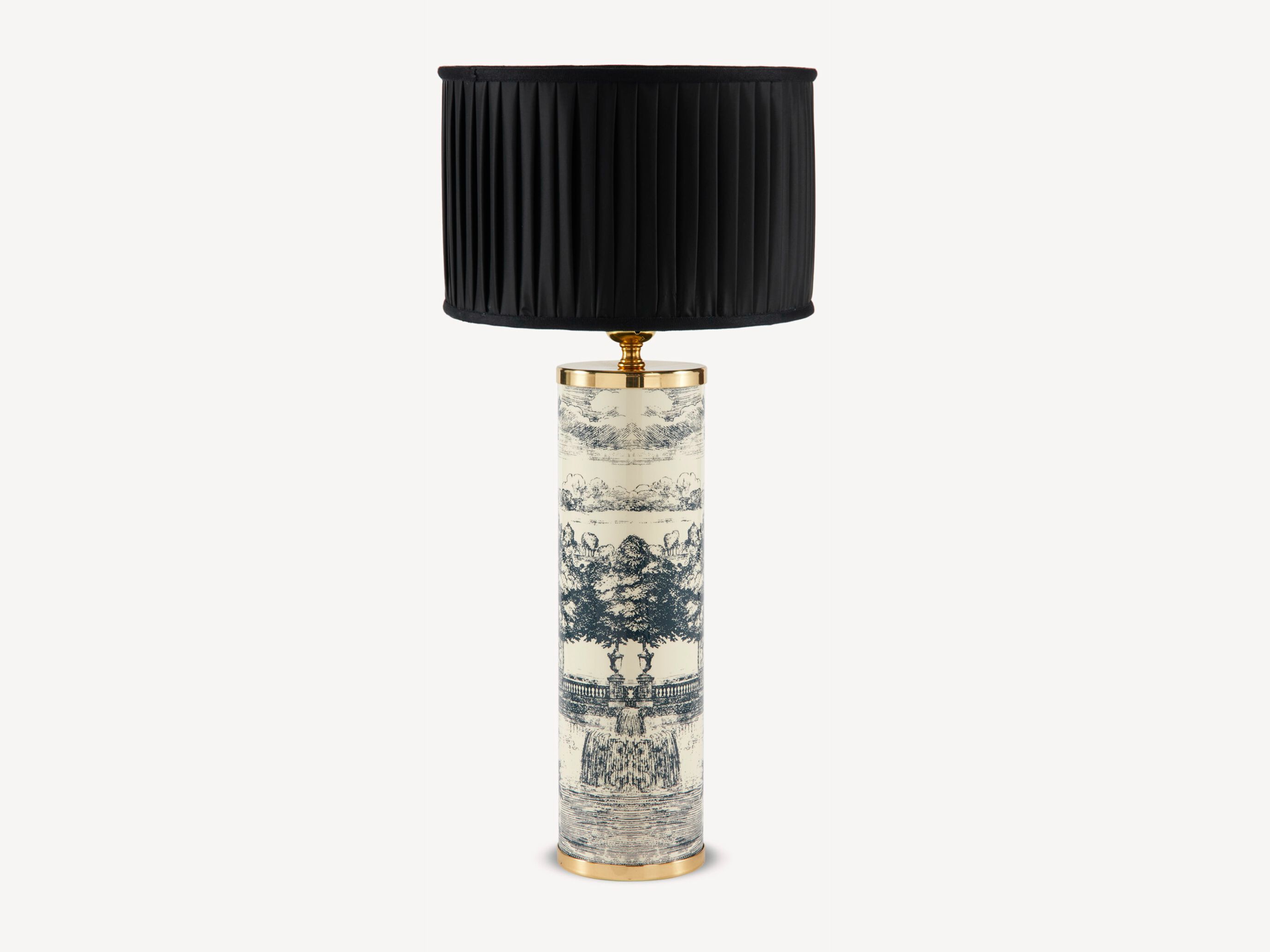 Металлическая настольная лампа Fornasetti Giardino Settecentesco ARCH-00111406