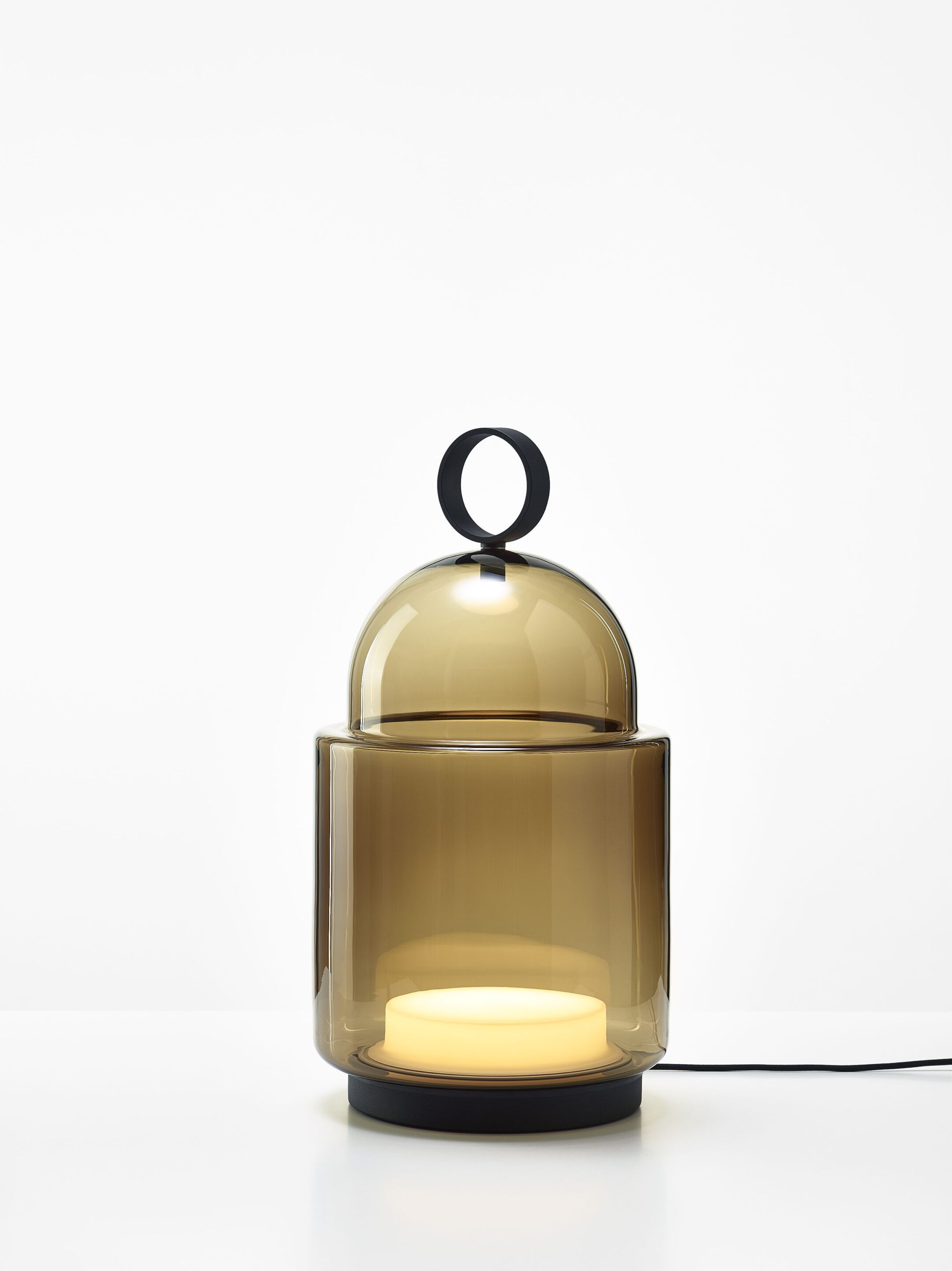 Настольная лампа из дутого стекла BROKIS купол ARCH-00053431 - Вид №7