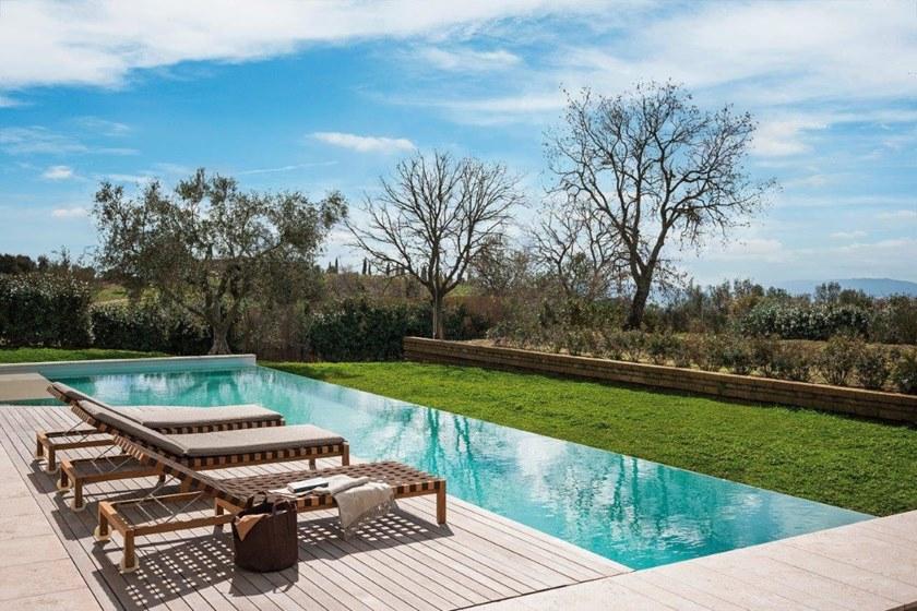 RODA Садовая кушетка из тика на колесиках Mistral sun-id-1445440 - Вид №3