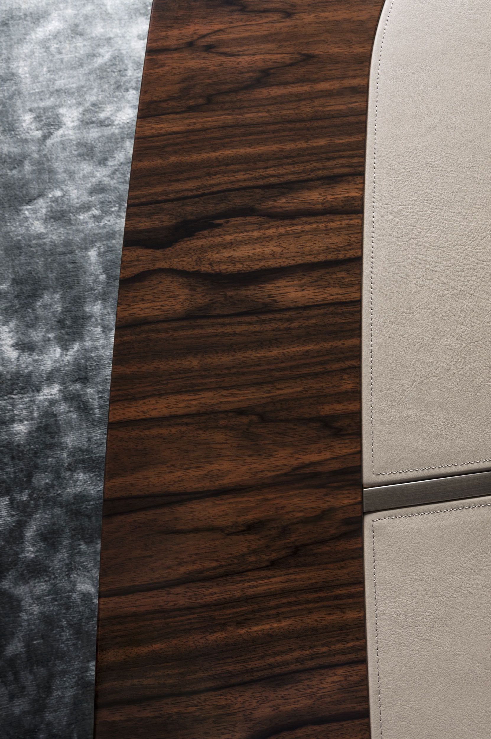 Эвкалиптовый стол с кожаной обивкой OAK Metronome ARCH-00125161 - Вид №8