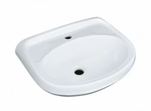 7152 Подвесная раковина настенная овальная Лобненский Стройфарфор  белая