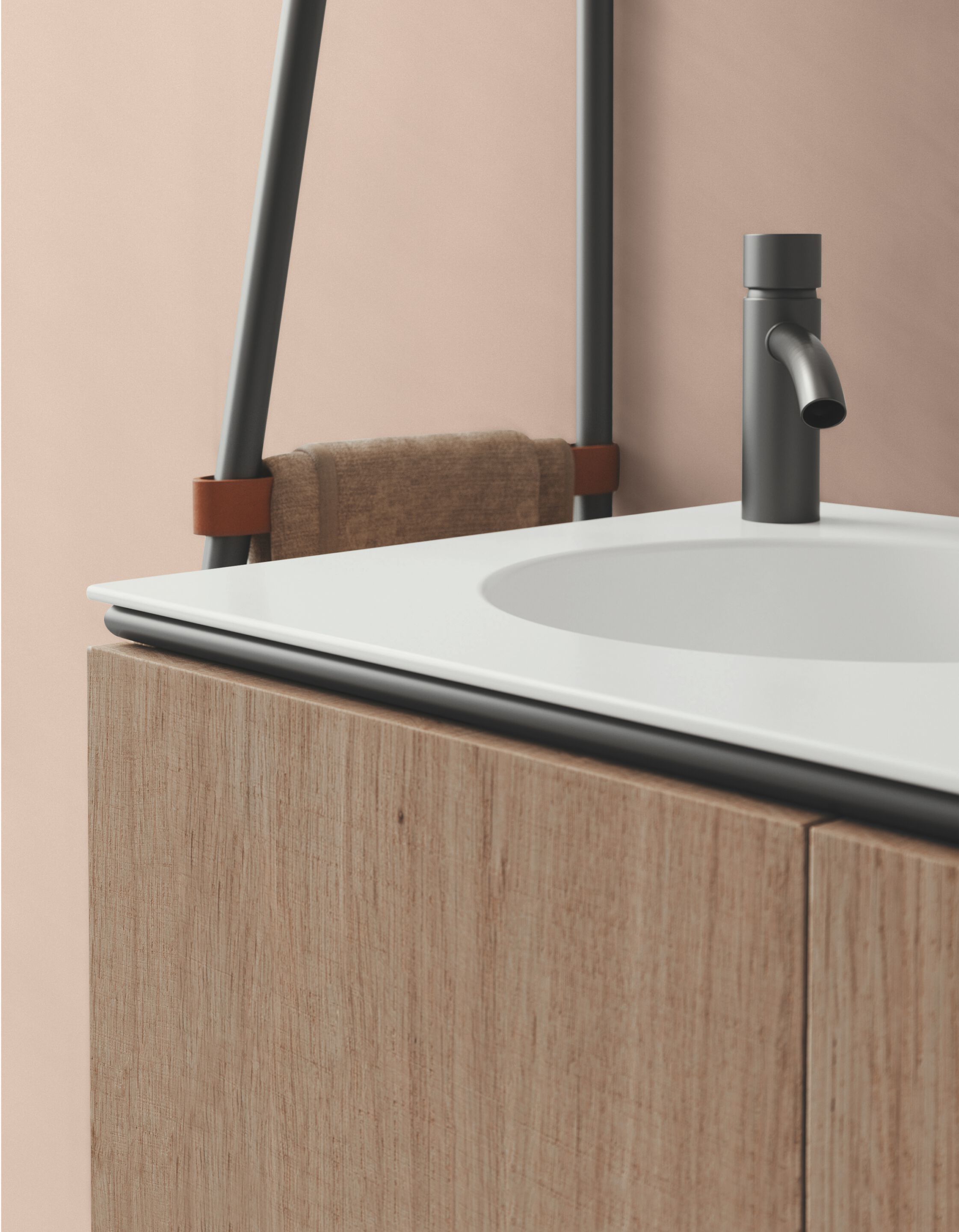 Двойная раковина с рамой из нержавеющей стали и светодиодом COLAVENE 20.20 Skyland ARCH-00064985 - Вид №1