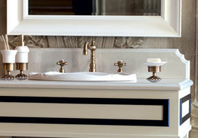 Gentry Home Настенный керамический подстаканник Ivy Розовое золото GH101992  - Вид №1