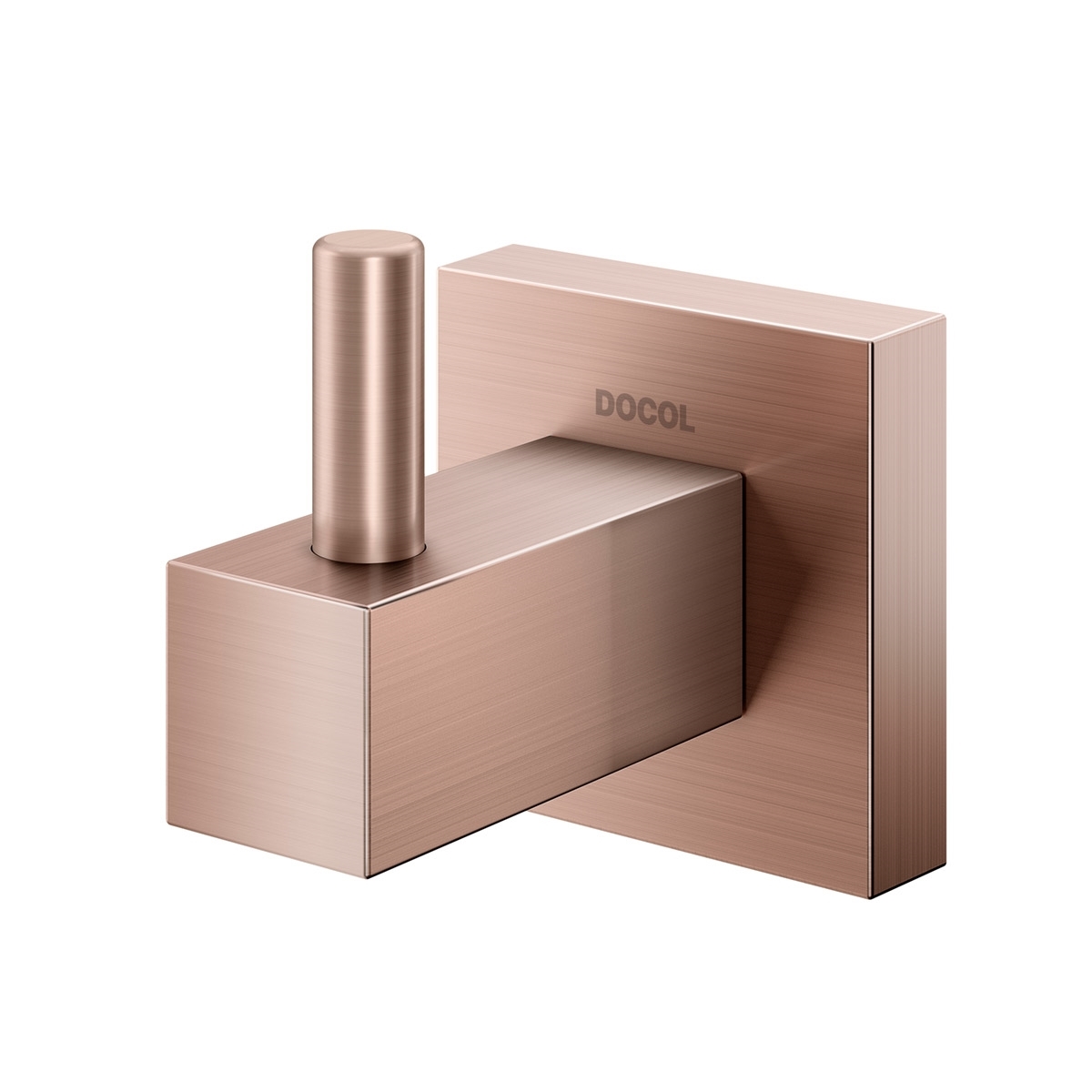 00388369 полированная графитовая вешалка Docol SQUARE