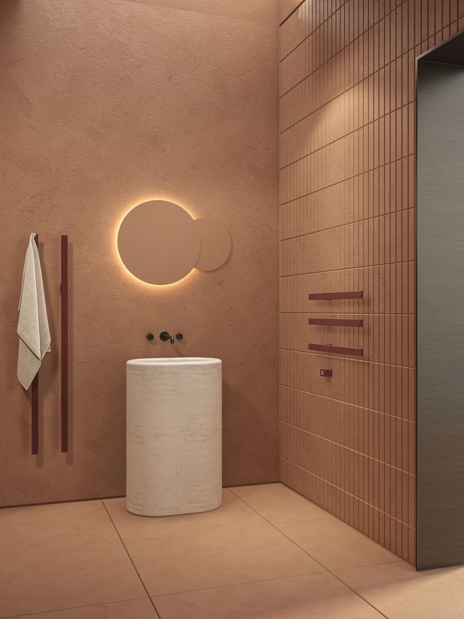 Электрический полотенцесушитель из нержавеющей стали Tubes Elements ARCH-00044900 - Вид №7