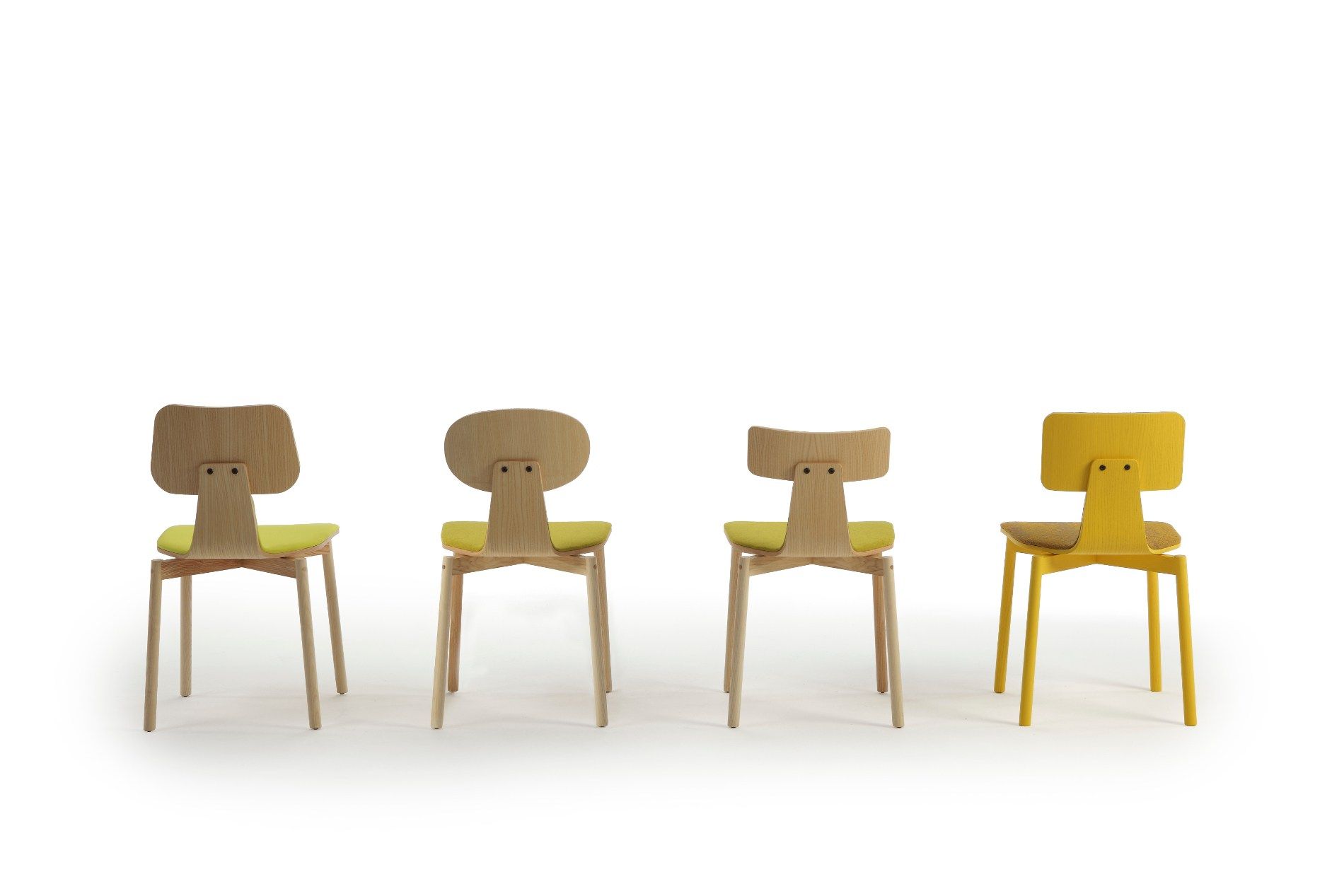 Мягкий стул из ткани SANCAL SILLA40 ARCH-00039043 - Вид №3