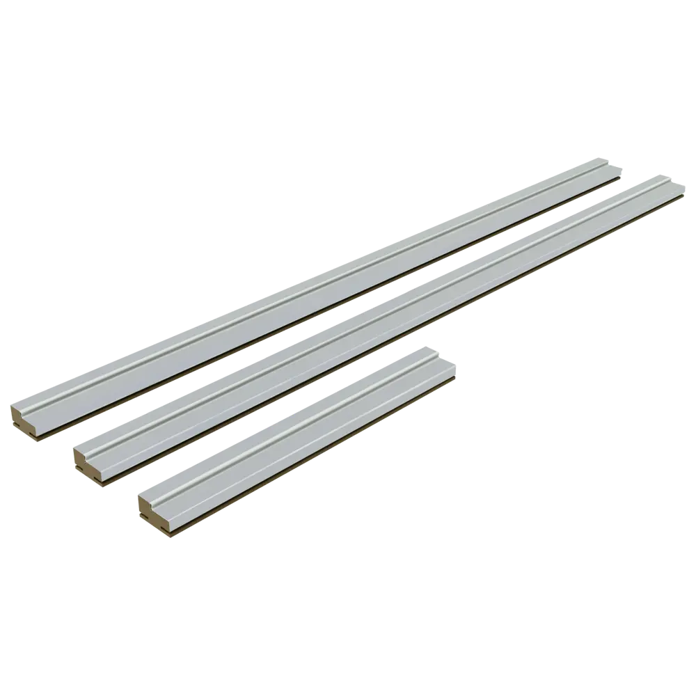 PORTIKA Борно - телескопическая дверная коробка серого цвета 89377150 STLM-1376095 - Вид №1