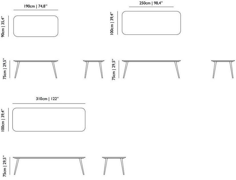 moooi Прямоугольный стол из дуба Zio family sun-id-1478011 - Вид №4