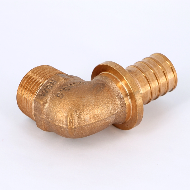 Угол надвижной Н REHAU 25х3/4" бронза 456350 - Вид №2