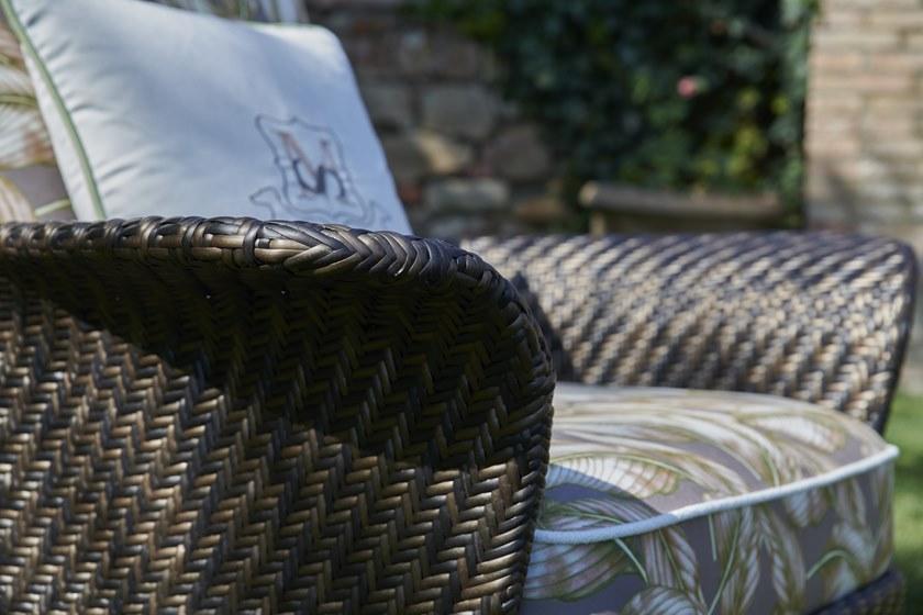 Samuele Mazza Outdoor Садовое кресло из ткани с подлокотниками Aralia sun-id-1438251 - Вид №4