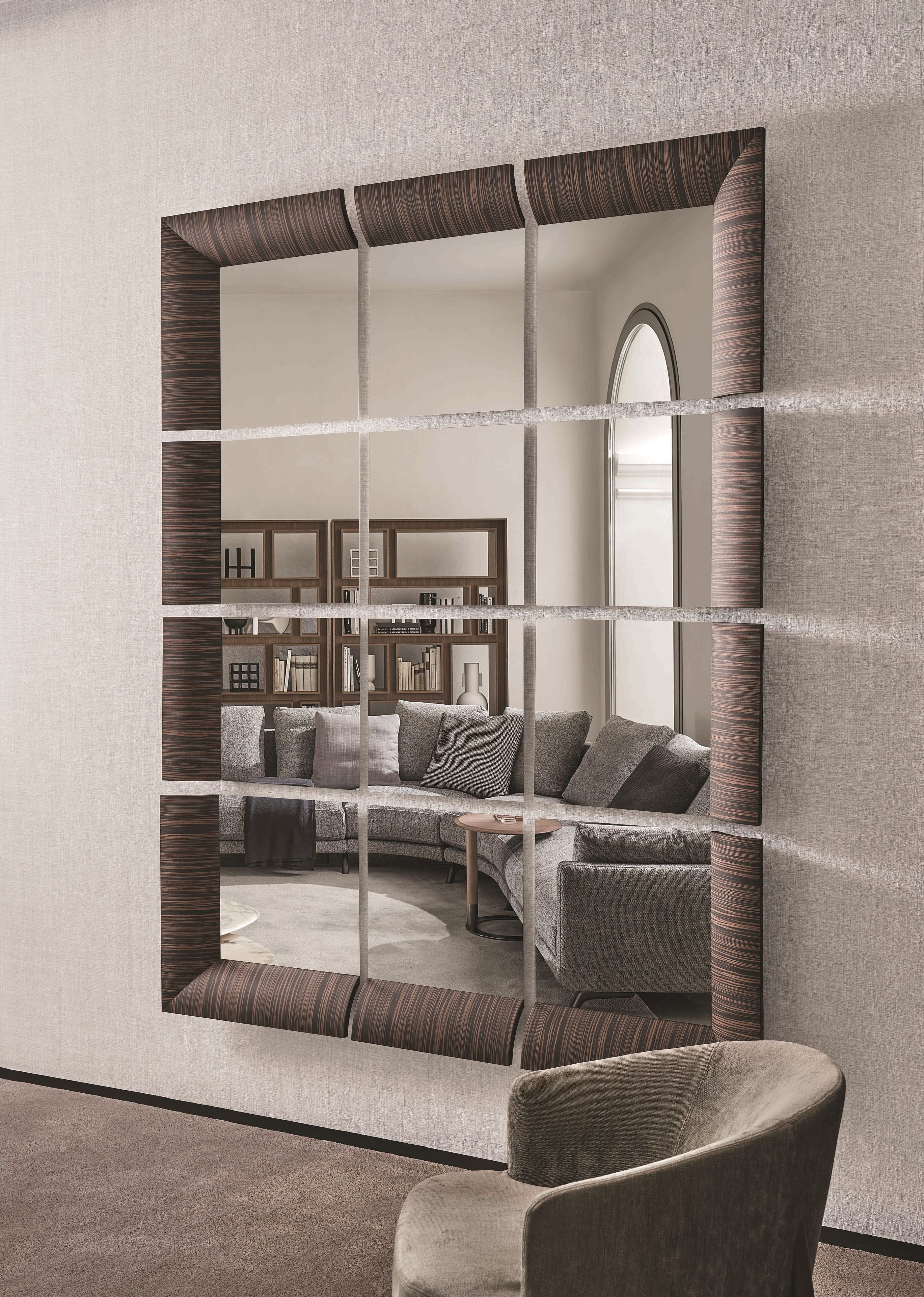 Зеркало с деревянной рамкой Porada Soul ARCH-00093149 - Вид №2