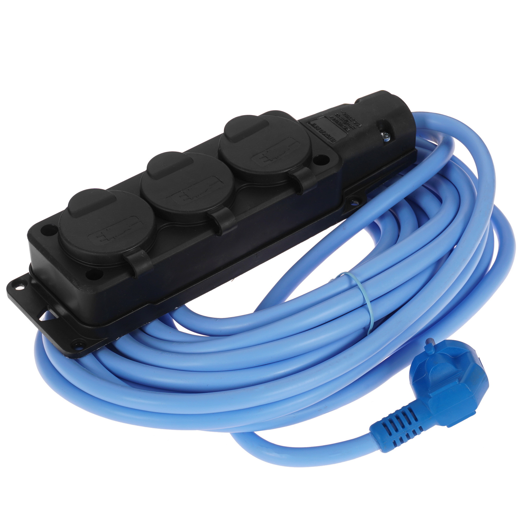 Удлинитель силовой Power Cube PC-3GF-R-10(IP) синий 9942252 STDN-0037068