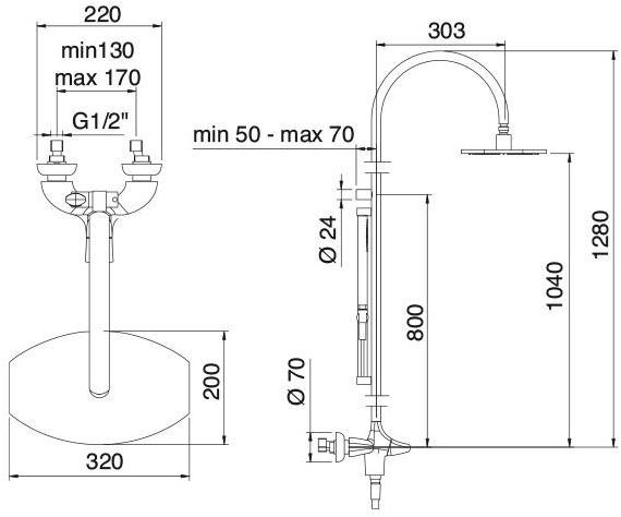 Rubinetterie Treemme Hedo'  0960  - Вид №3