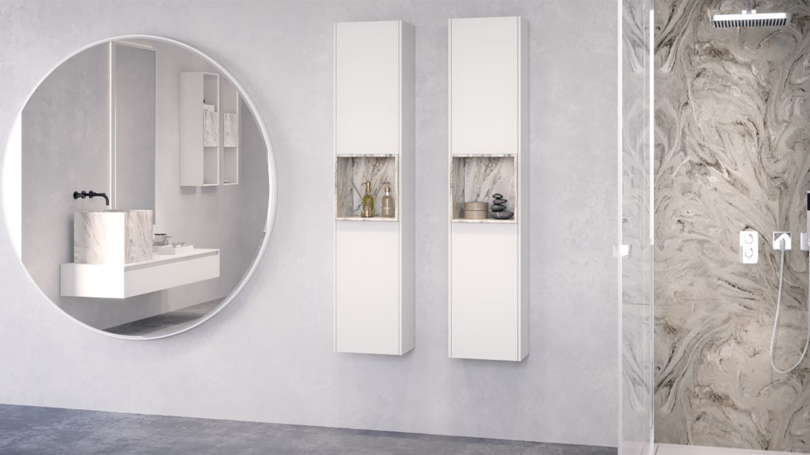 Мебель для ванной комнаты Corian® Acquapazza чистый ARCH-00015083 - Вид №5