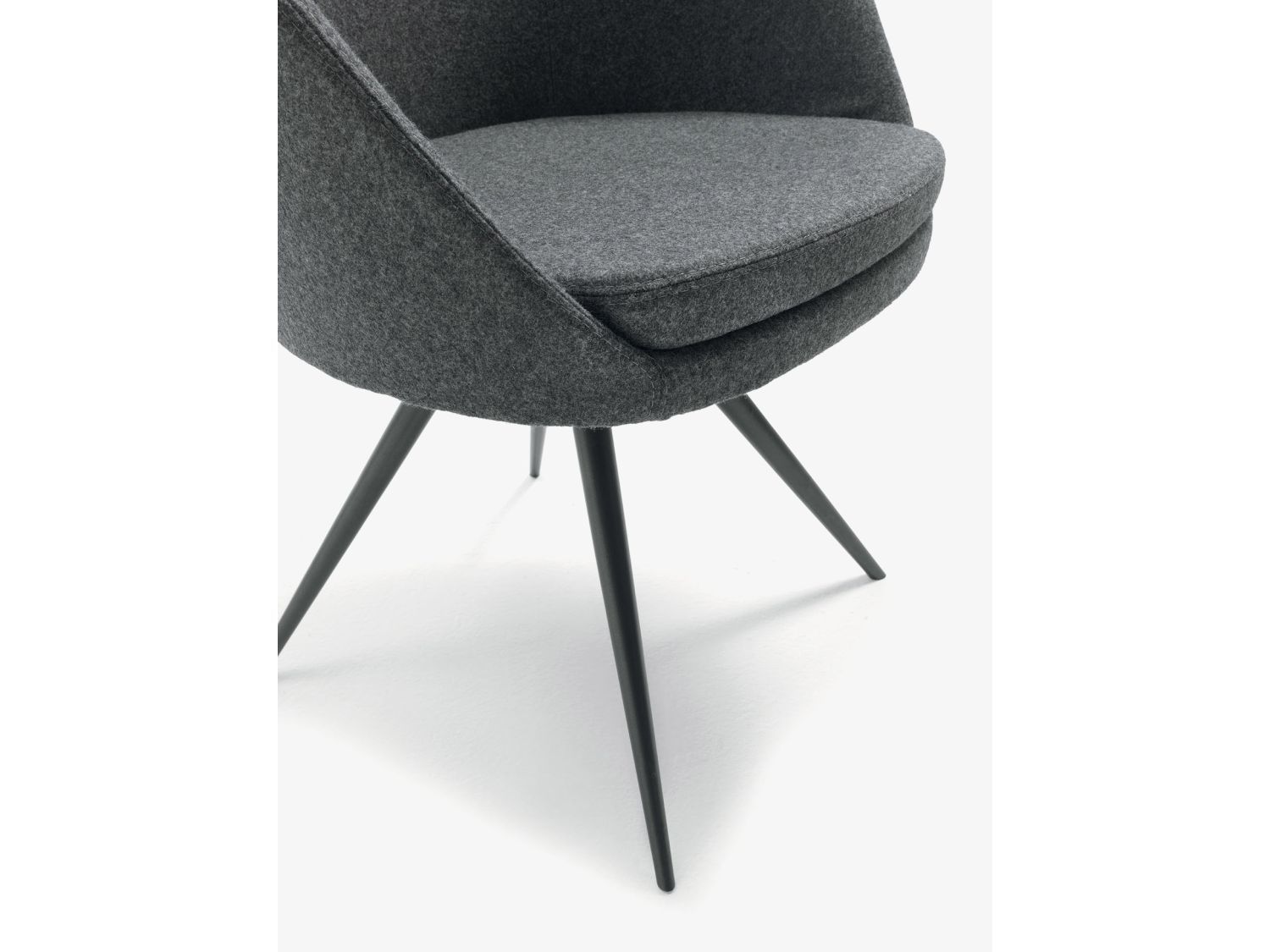 Мягкий тканевый стул с подлокотниками Riva 1920 ARM CHAIR METAL ARCH-00100071 - Вид №2