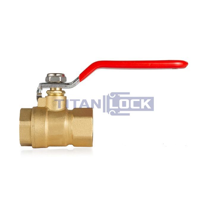0,5in, шаровый кран, резьба BSP, латунь TL50BVBR TITAN LOCK  - Вид №4