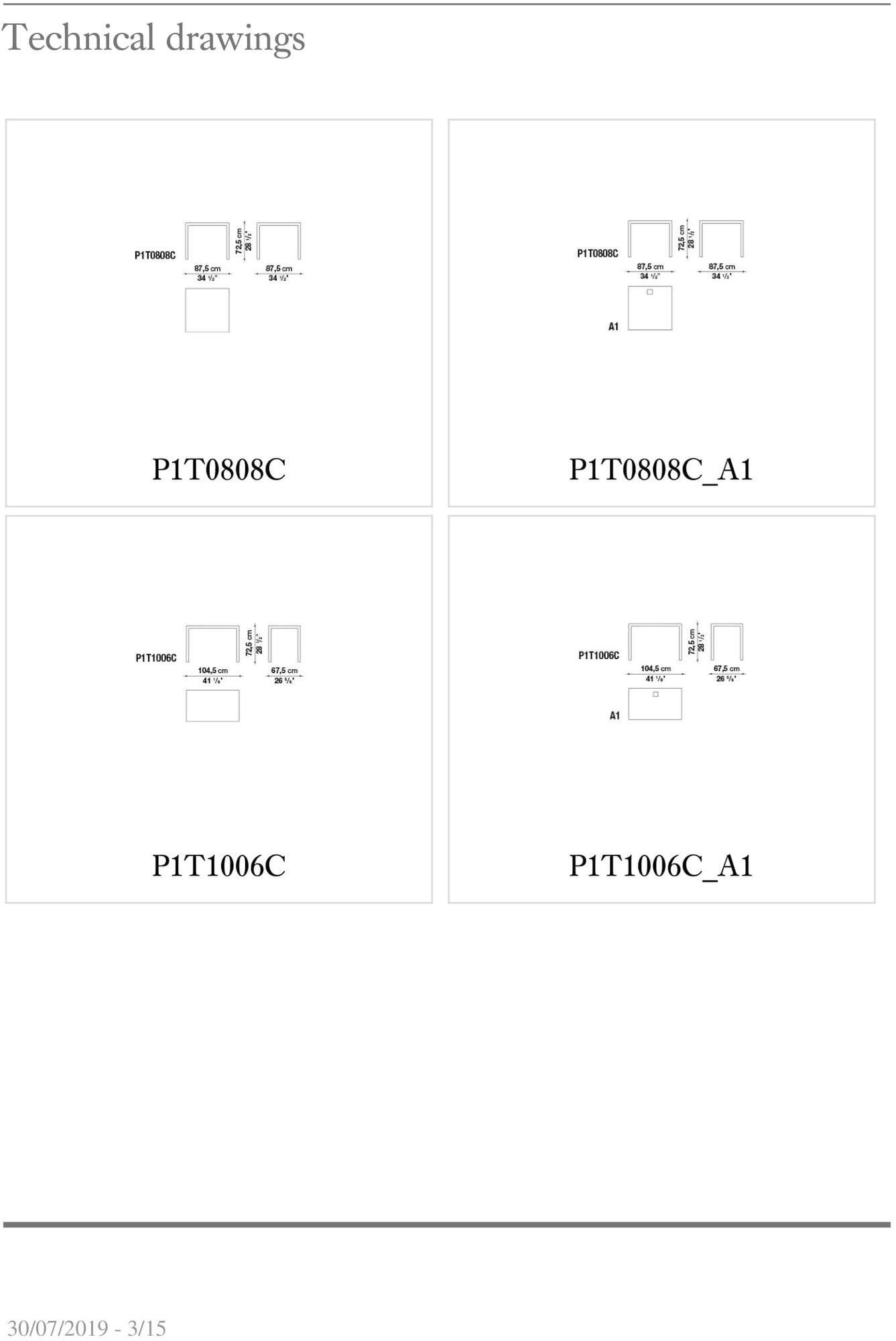 B&B Italia Project Прямоугольный рабочий стол Progetto 1 sun-id-1503584 - Вид №14