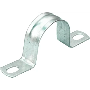 Двухлапковая скоба Крепко-накрепко оцинкованная 20 мм (8 шт) 89421149