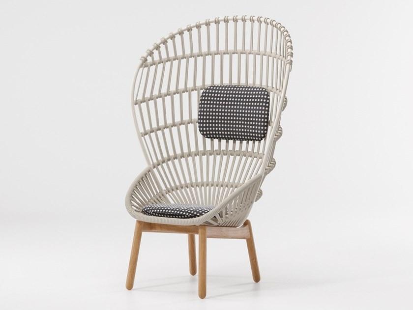 Kettal Садовое кресло с высокой спинкой Cala #27200000 - Вид №1