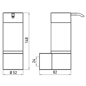 3521 001 00 Дозатор Emco System Santreyd - Вид №1