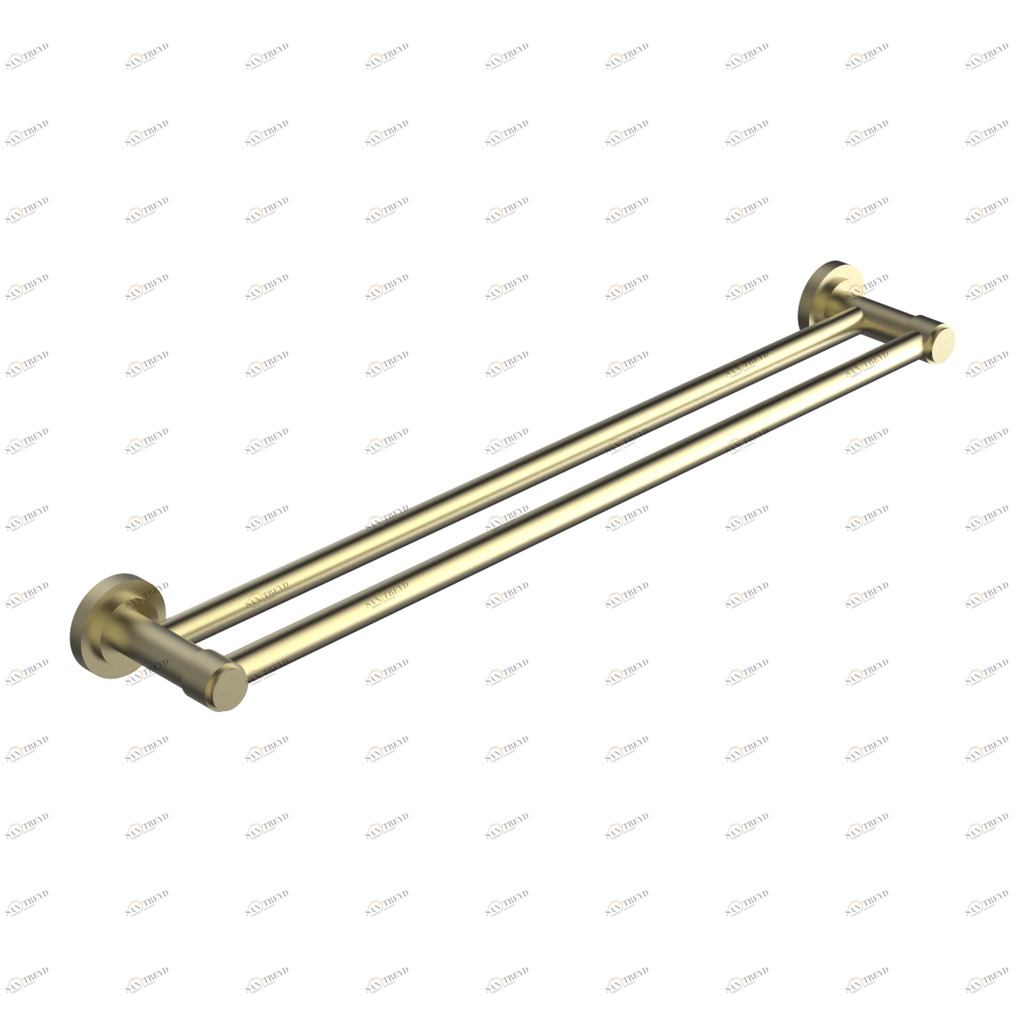 C32-509 C32-509 Настенный двойной полотенцесушитель ГЛАДКАЯ ЗВЕЗДА Cristal & Bronze STAR LISSE 
