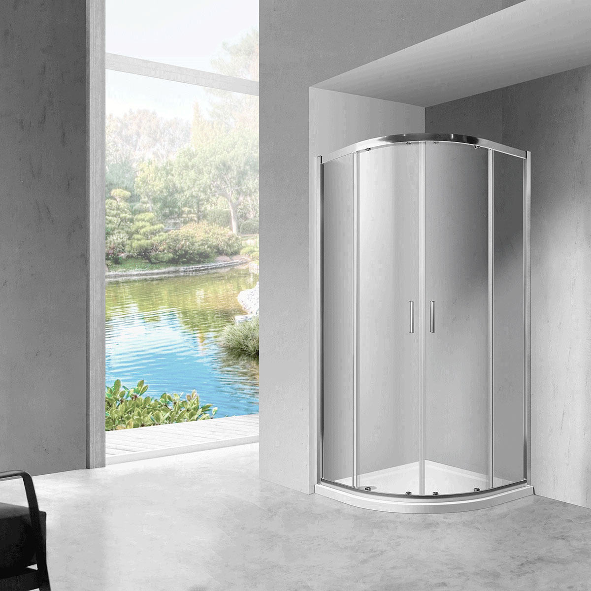 VSQ-2SC100CL Душевой уголок Vincea Scala Santreyd