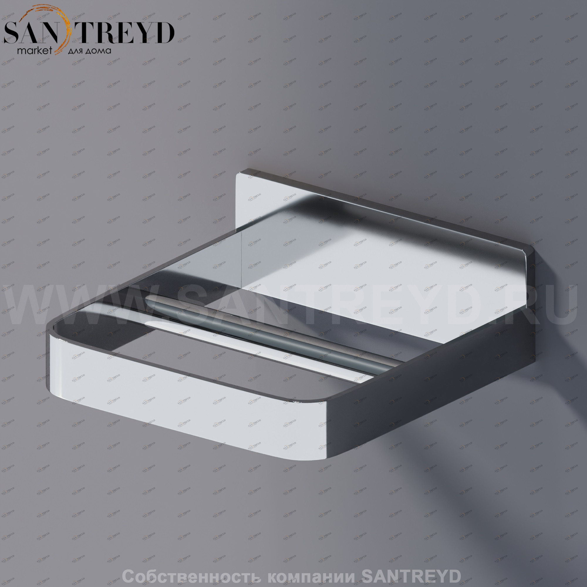 Agape MEMORY Держатель для туалетной бумаги хромированный AMEM860A