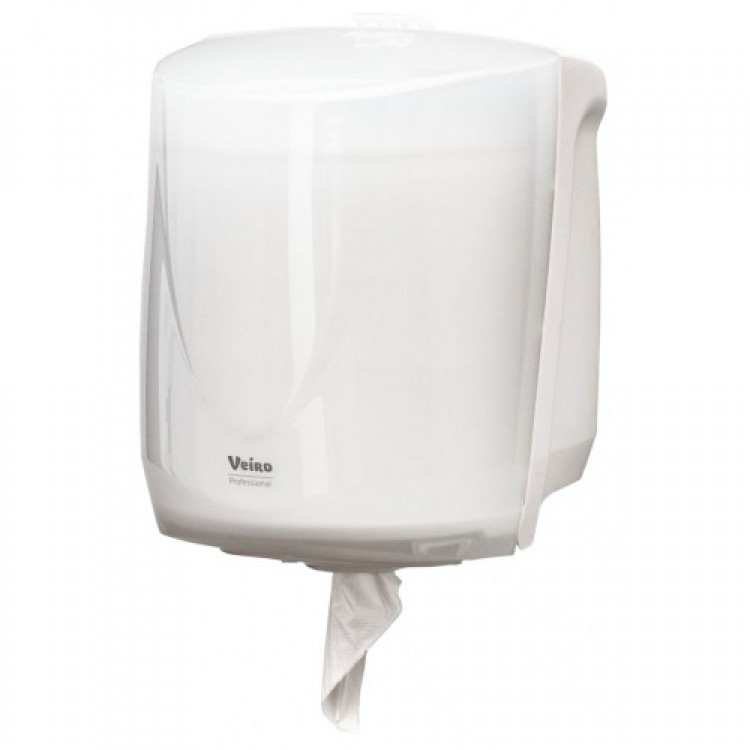 EASYROLL Veiro Диспенсер с центральной вытяжкой для бумажных полотенец Пластик ABS Veiro Professional EASYROLL Белый белый 