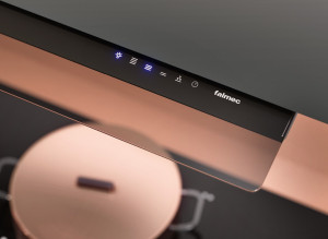 Встраиваемая вытяжка из нержавеющей стали со встроенным освещением