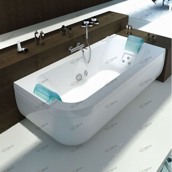 Ванна с гидромассажем "HYDRO TOP" Aquasoul Doubble угловая 9443-189A Dx Jacuzzi 9443189ADX