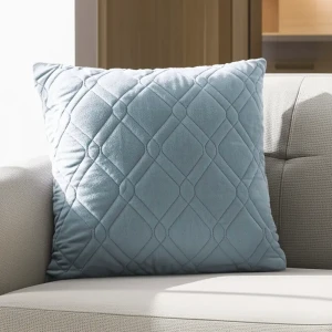 Подушка декоративная Linen Way 43x43 см цвет серебристый