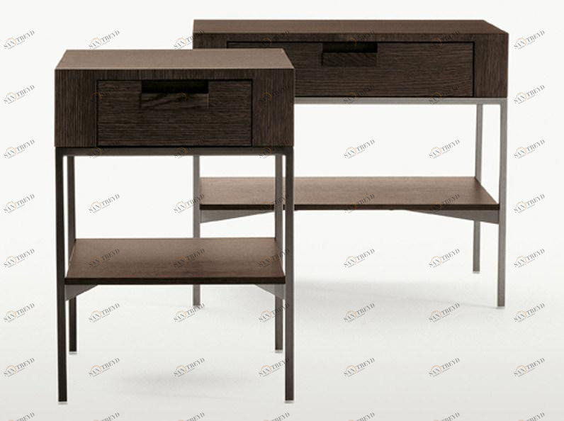 Maxalto Журнальный столик из цельной древесины / прикроватный столик Ebe sun-id-1366346