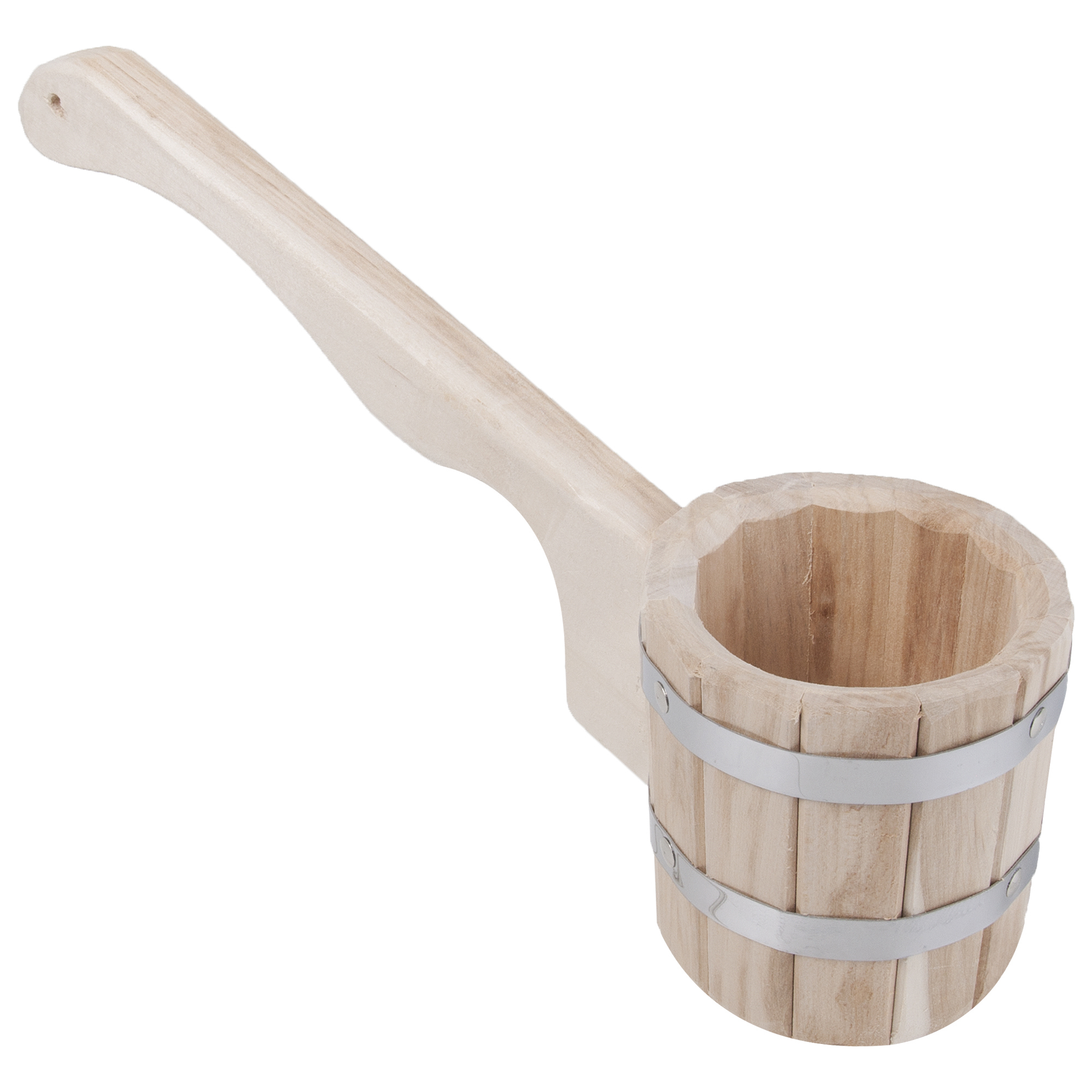 13179951 Ковш с горизонтальной ручкой для бани 0.6 л липа STLM-0002872 Santreyd 