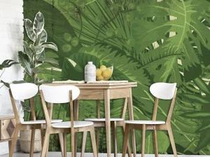 Creativespace Тропические моющиеся обои Wallpaper 2020