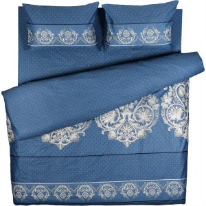 Комплект постельного белья Amore Mio Стиль евро сатин разноцветный