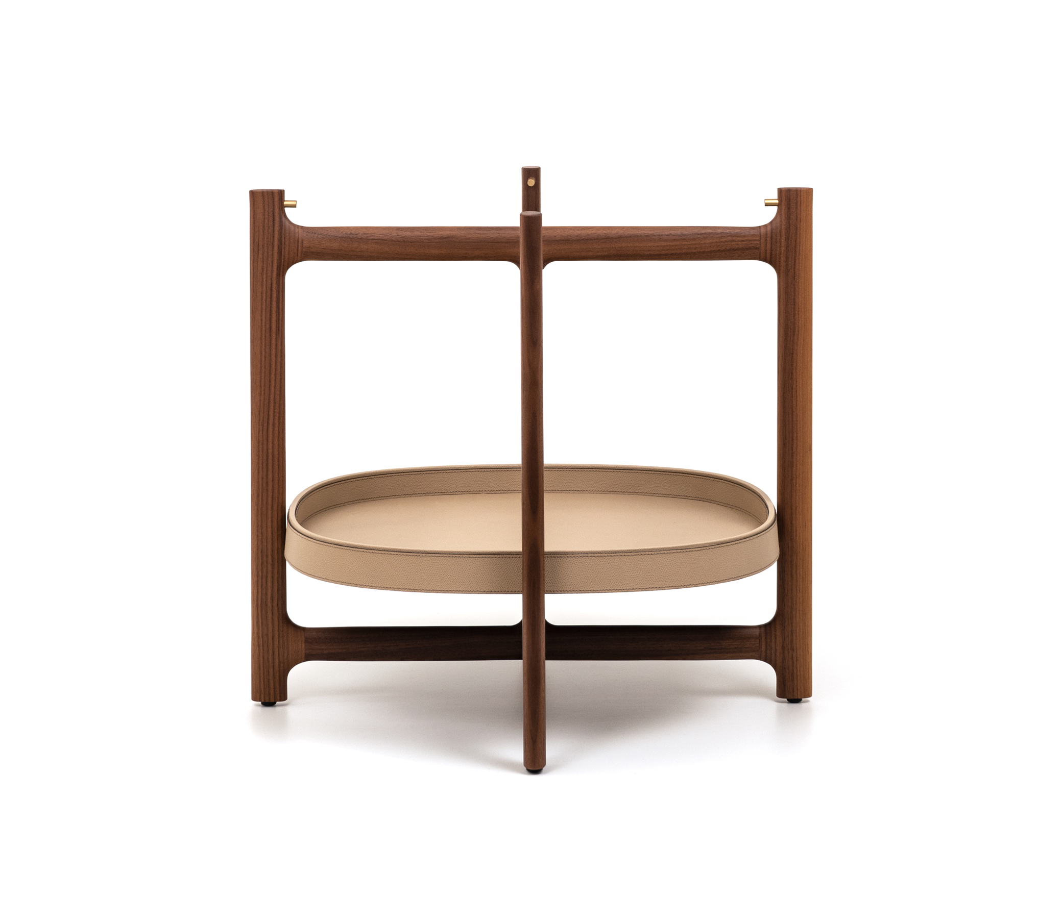 Складной стол Челси - 60X60XH55 см / зернистая кожа_earth Pinetti 00.1866.029.049 - Вид №2